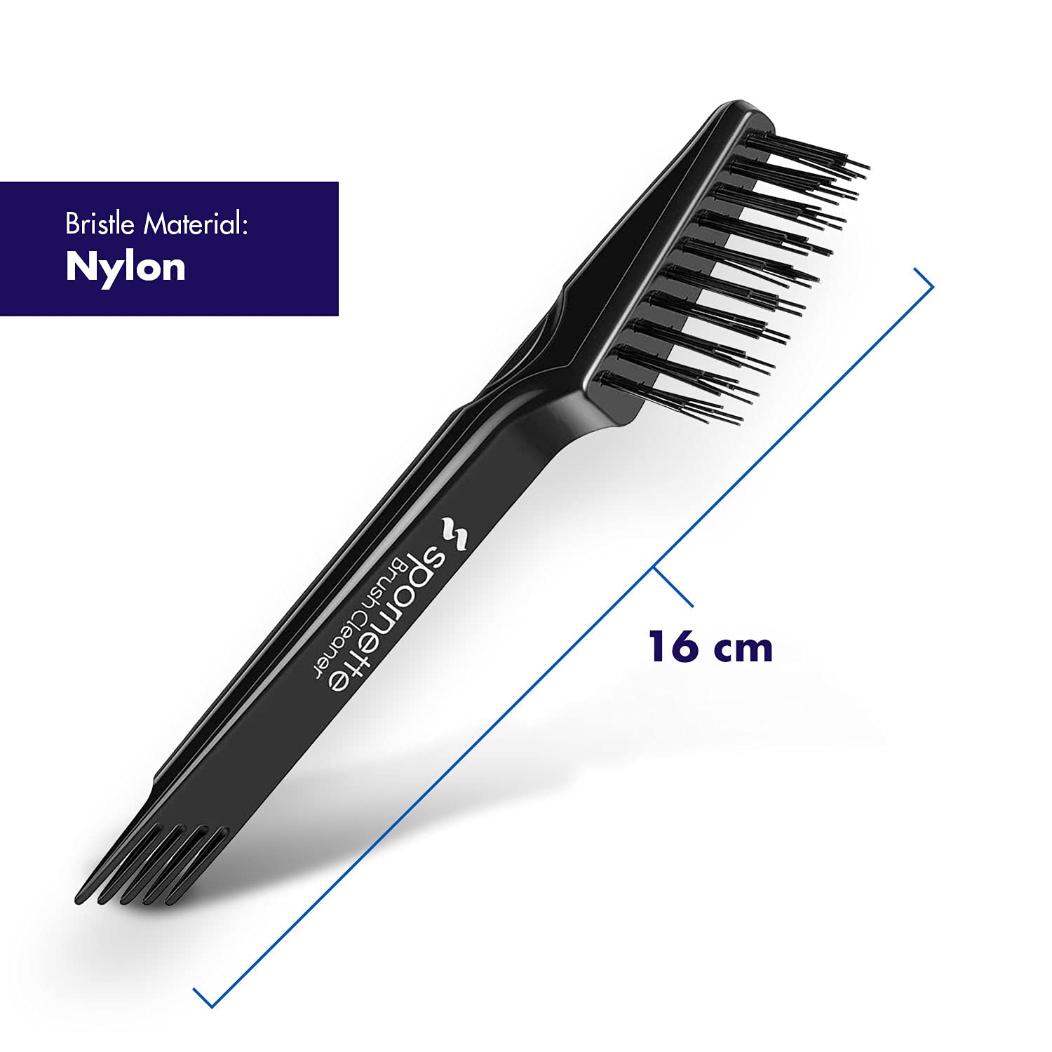 Amazon.com : Spornette Ion Fusion Vent Brush 176 Bundle with Hair